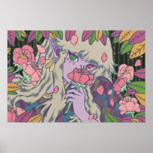 Der Elf im Garten Poster