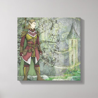 Der Elfenwanderer kehrt zurück Leinwanddruck