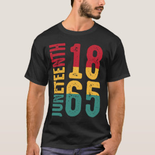 Der Emanzipationstag ist großartig mit 1865 Junete T-Shirt