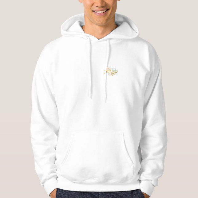 Der Emerson-FrageHoodie Hoodie (Vorderseite)