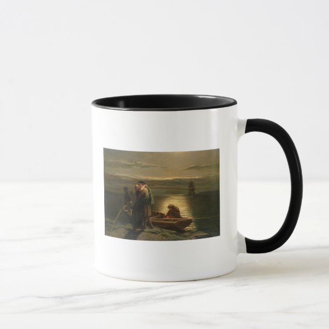 Der Emigrant, 1858 Tasse (Rechts)