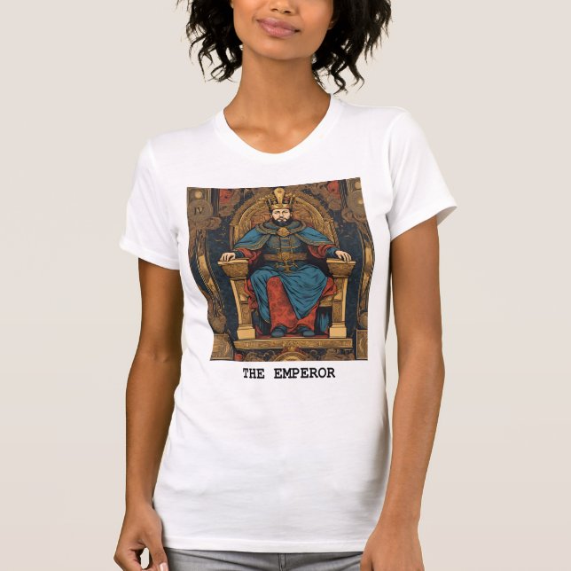 DER EMPEROR - TAROT-KARTE T-Shirt (Vorderseite)