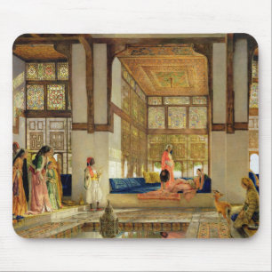 Der Empfang, 1873 (Öl auf Platte) Mousepad