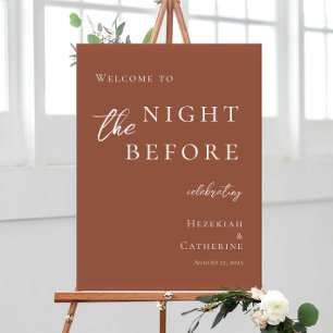 Der Empfang der Terrakotta Night Before Probe Poster