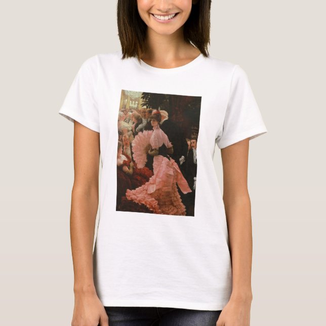 Der Empfang oder L'Ambitieuse (Politische Frau) c T-Shirt (Vorderseite)