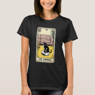 Der Empress Tarot Card Katzen Robot Staubsauger Ca T-Shirt