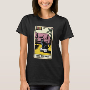 Der Empress Tarot Card Katzenroboter Staubsauger C T-Shirt