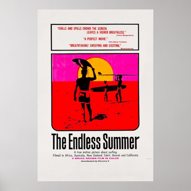 Der endlose Sommer Poster (Vorne)