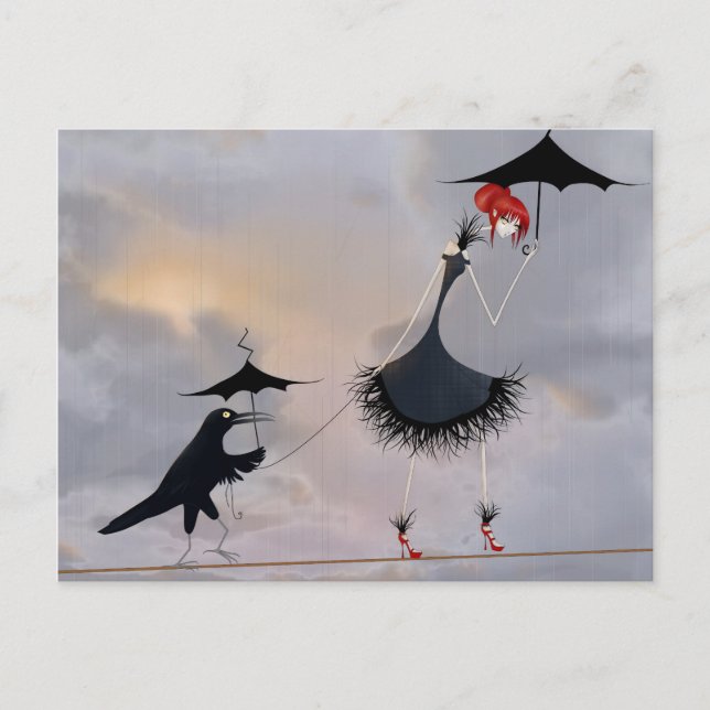 Der endlose Spaziergang Postkarte (Vorderseite)