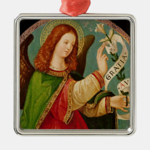 Der Engel der Ankündigung Silbernes Ornament