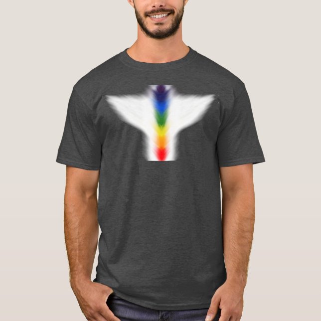 Der Engel der Chakren T-Shirt (Vorderseite)