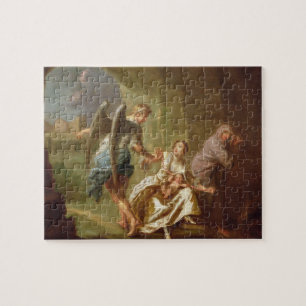 Der Engel der Gnade, c.1746 (Öl auf Leinwand) Puzzle