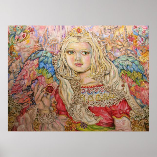 Der Engel der Ruby. Poster (Vorne)