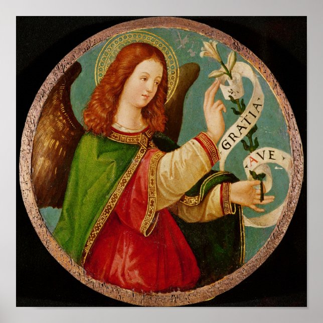 Der Engel der Verkündigung Poster (Vorne)