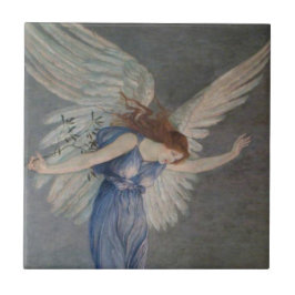 Der Engel des Friedens (von Walter Crane) Fliese