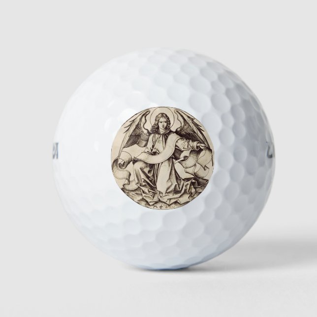 Der Engel des Heiligen Matthew Golfball (Vorderseite)