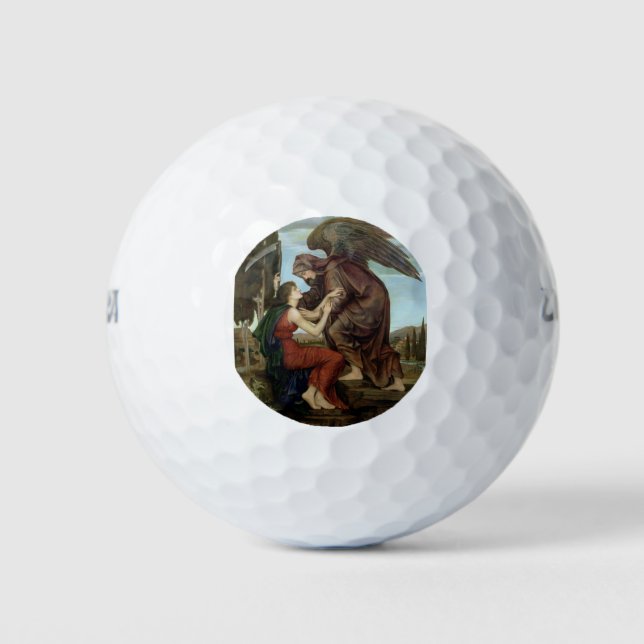 Der Engel des Todes (Mitgefühl am Ende des Lebens) Golfball (Vorderseite)