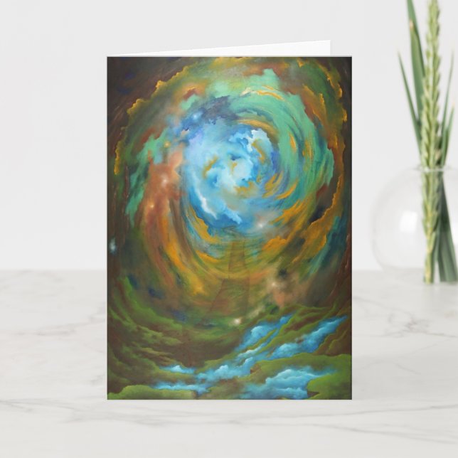 Der Engel des überganges Karte (Vorderseite)