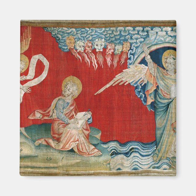 Der Engel mit einem offenen Buch Magnet (Vorne)