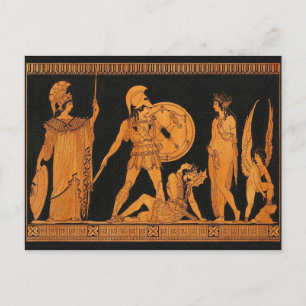 Der Engel und die Amazonas-Postkarte Postkarte