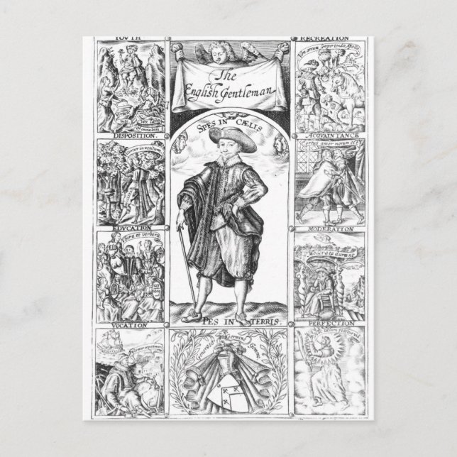 Der Engländer Postkarte (Vorderseite)