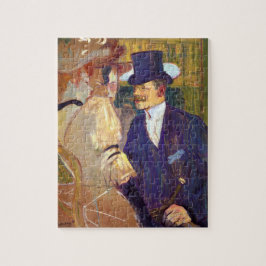 Der Engländer von Toulouse Lautrec, Vintag Art Puzzle
