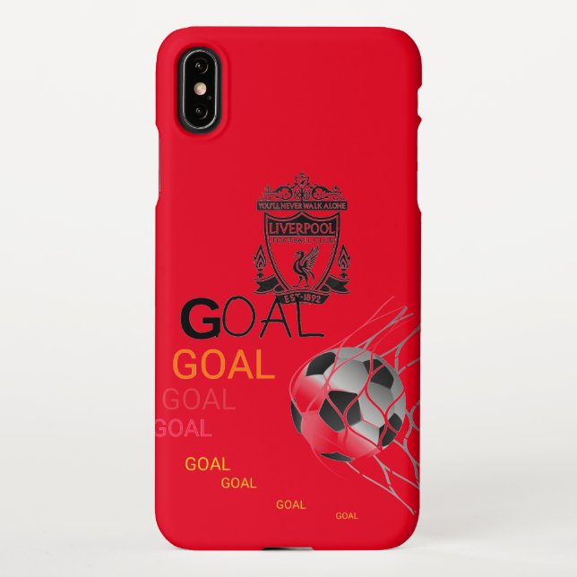 Der englische Club Liverpool, iPhone Case iPhone Hülle (Rückseite)