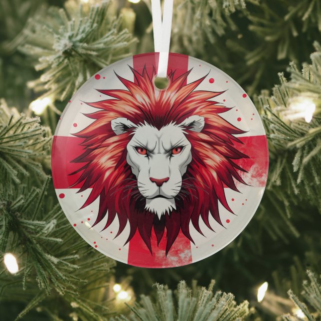 Der englische Löwe Ornament Aus Glas (InSitu)
