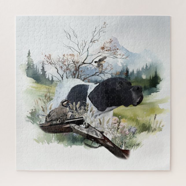 Der englische Pointer Puzzle (Vertikal)