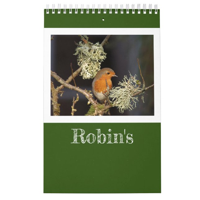 Der englische Robin Kalender (Titelbild)