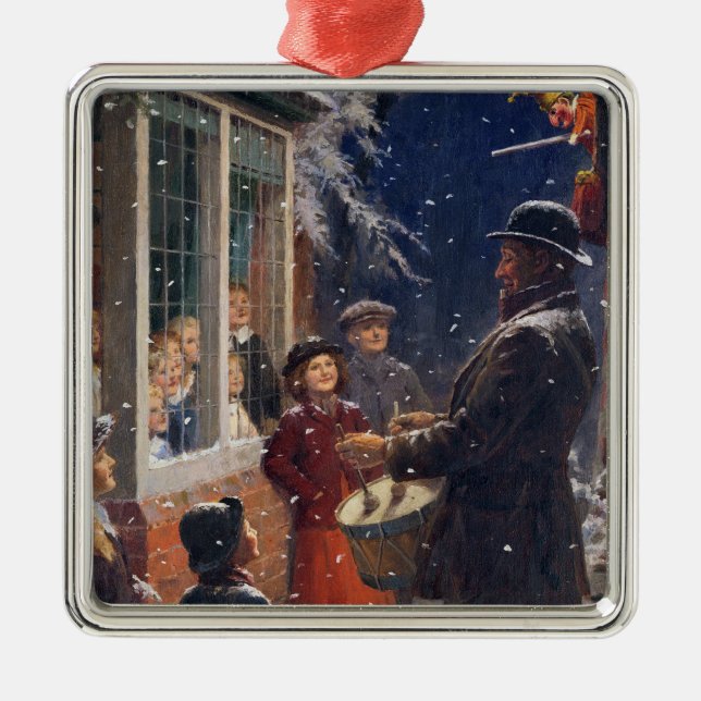 Der Entertainer Ornament Aus Metall (Vorne)