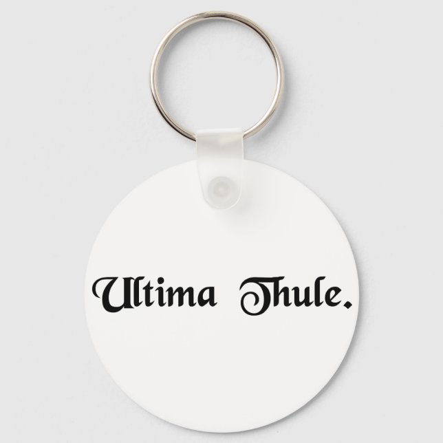 Der entfernteste Thule. Schlüsselanhänger (Vorderseite)