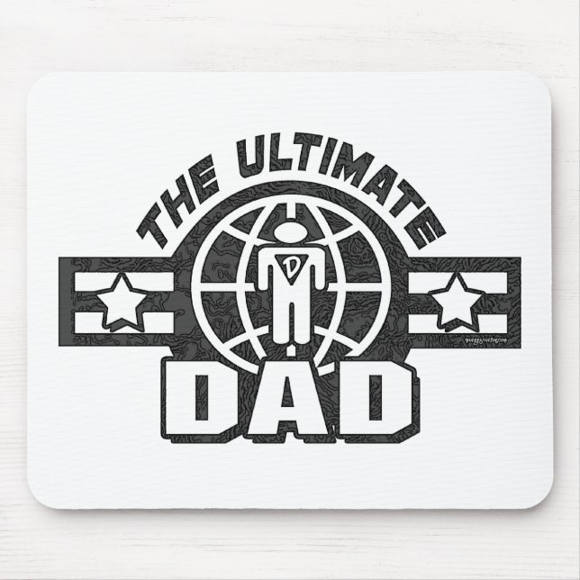 Der entscheidende Vater-Logo-Gang Mousepad (Vorne)