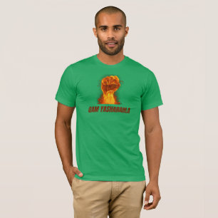 Der entspannte T - Shirt aufstrebender Männer