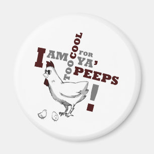 Der epische Hahn Magnet