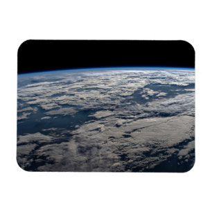 Der Erdwall über einem bewölkten Western Australie Magnet