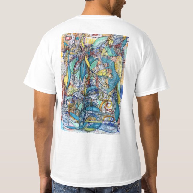 Der Ereignis-T - Shirt (an zurück gedruckt) (Rückseite)