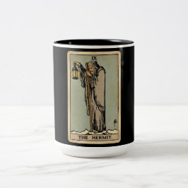 Der Eremit Tarot Zweifarbige Tasse