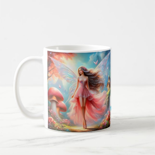 Der Erfolg beginnt mit einer Dosis Motivation - Kaffeetasse (Links)