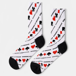 Der Erfolg bei der Brücke erfordert einen gemeinsa Socken