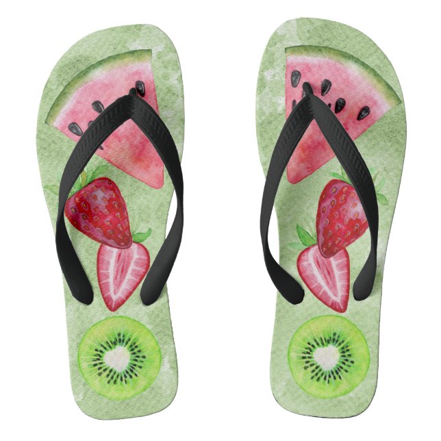 Der erfrischende Sommergeschmack Flip Flops (Fußbett)