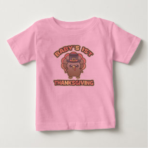 Der Erntedank-Säuglings-T - Shirt des Babys erste