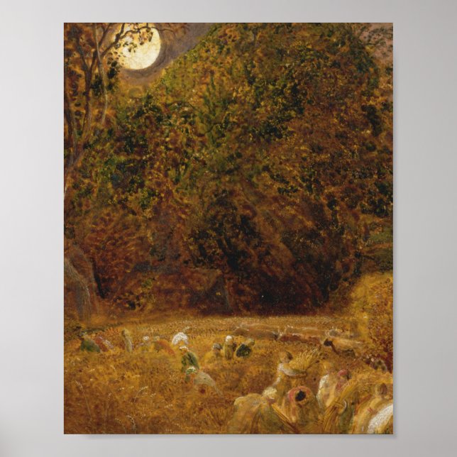 Der Erntemond 1833 von Palmer Samuel Poster (Vorne)