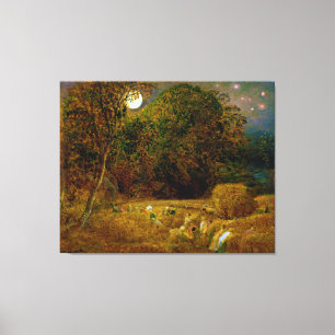 Der Erntemond von Samuel Palmer (1833) Leinwanddruck