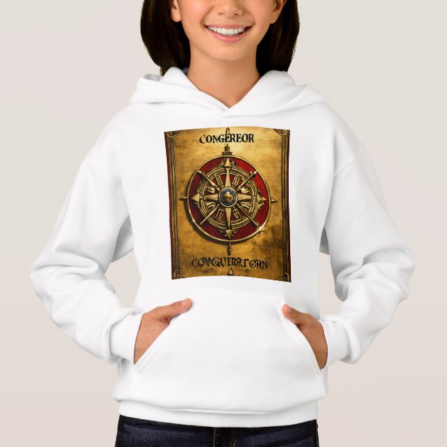 " Der Eroberer " Designed Hoodie (Vorderseite)