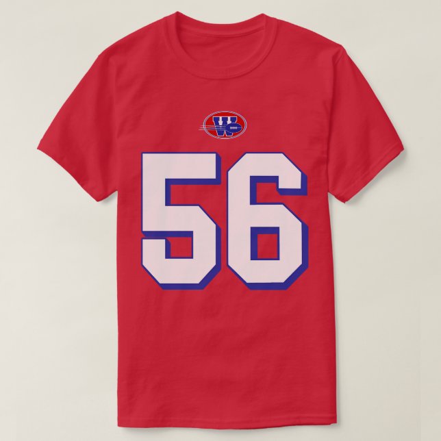 Der Ersatz für Bateman Jersey FrontBack Print T-Shirt (Design vorne)