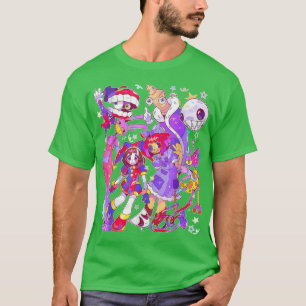 Der erstaunliche digitale Zirkus Pomni 1 Freund T-Shirt