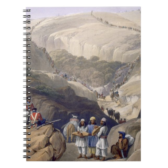 Der erste Abfall durch den Koojah Durchlauf, von Notizblock (Vorderseite)