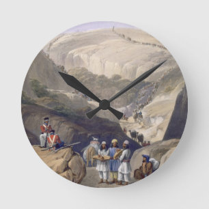 Der erste Abfall durch den Koojah Durchlauf, von Runde Wanduhr