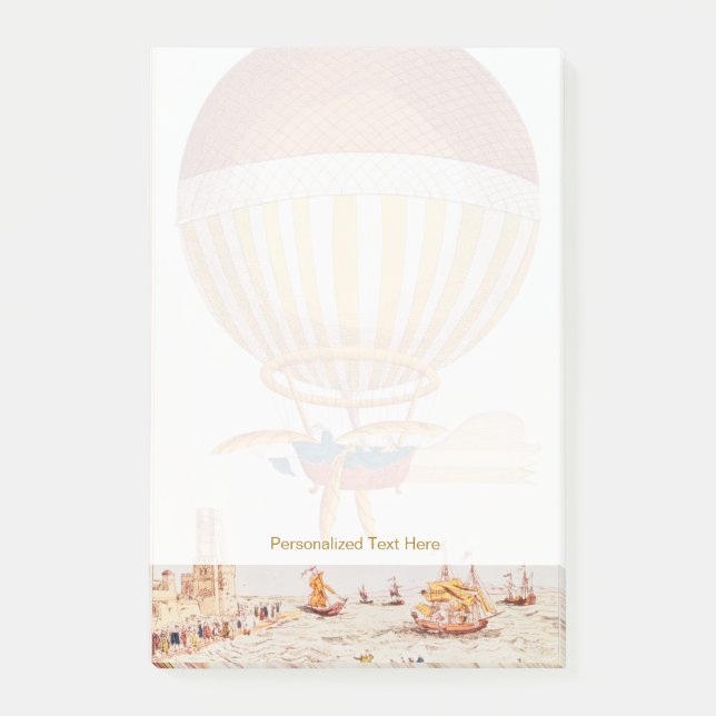 Der erste Ärmelkanal Post-it Klebezettel (Vorderseite)